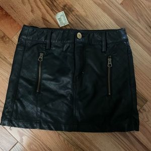 Leather Skirt